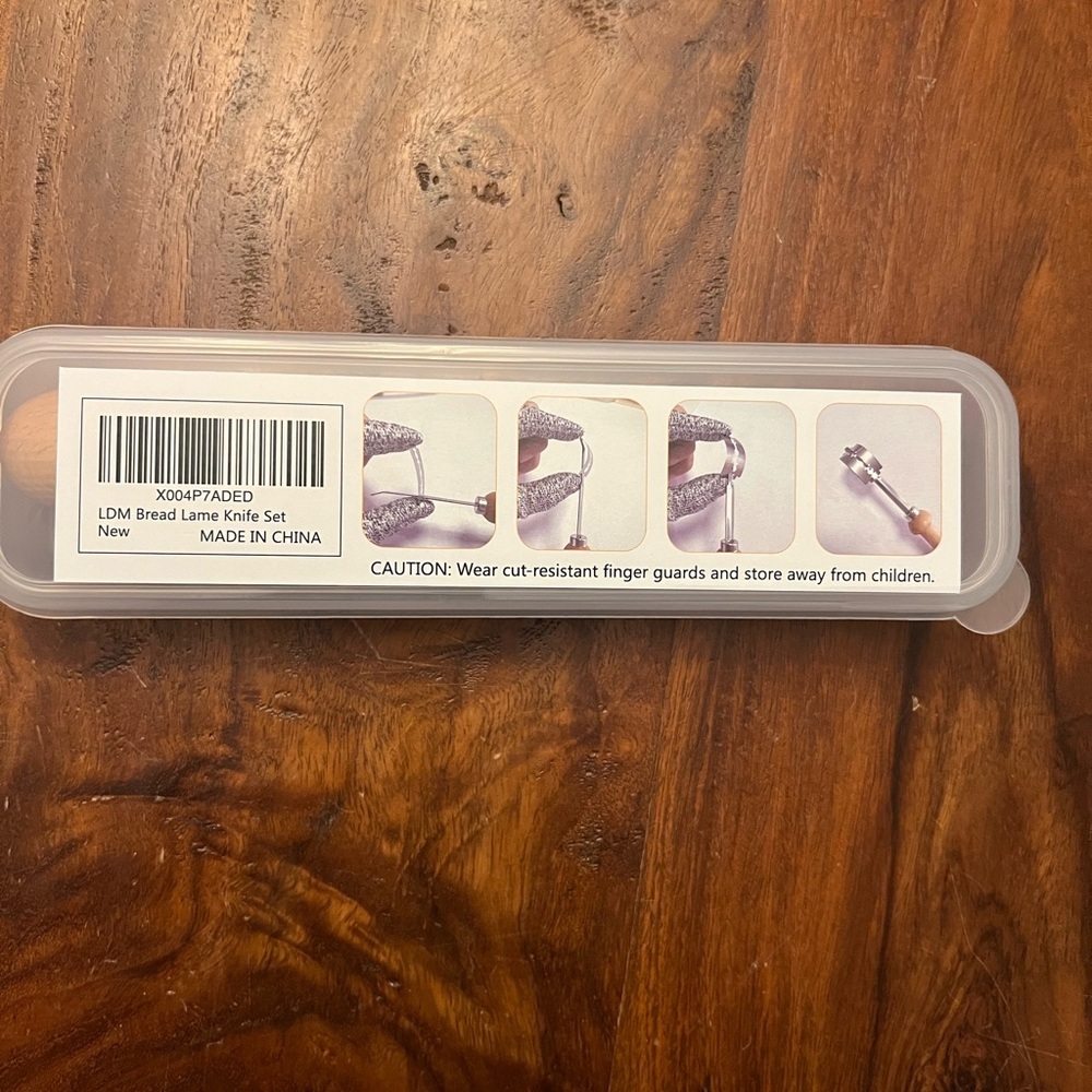 Bread Lame Knife Set - Silver